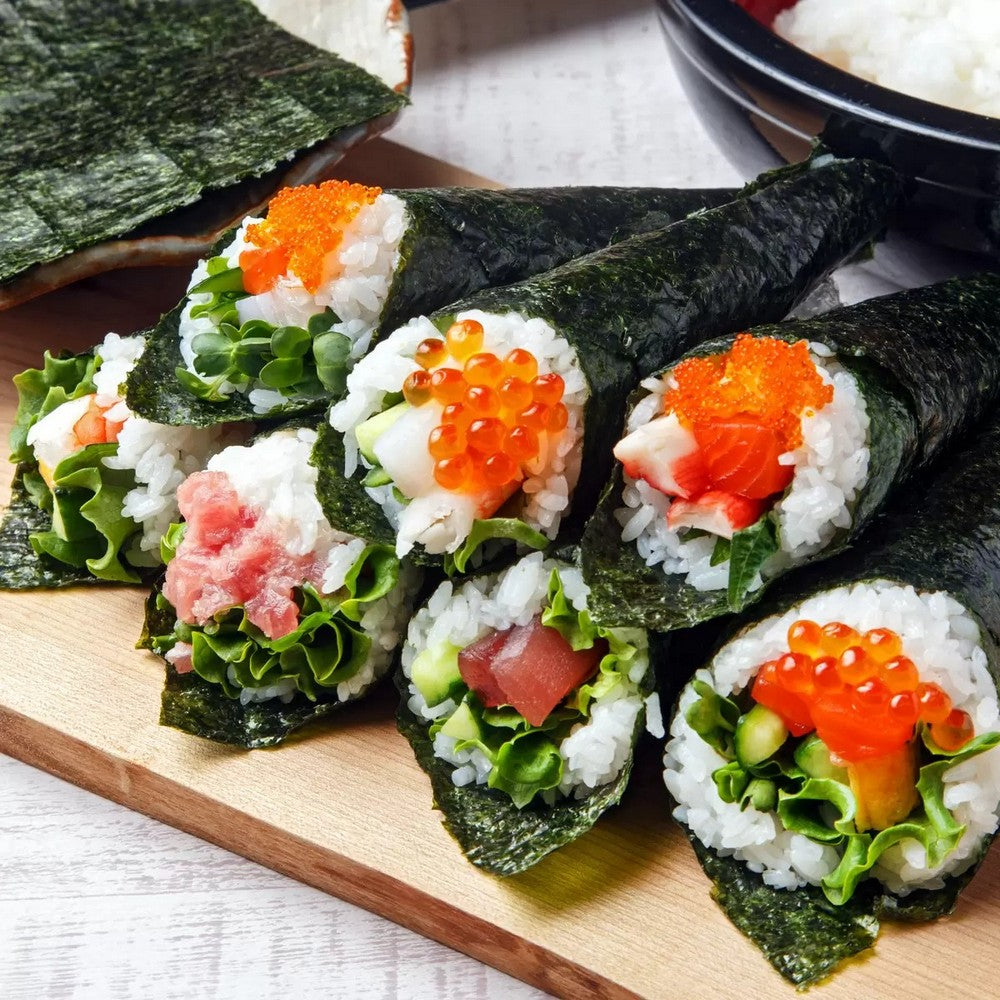 Temaki Yakinori Hand Roll Seaweed Sheets 手巻寿司燒海苔
