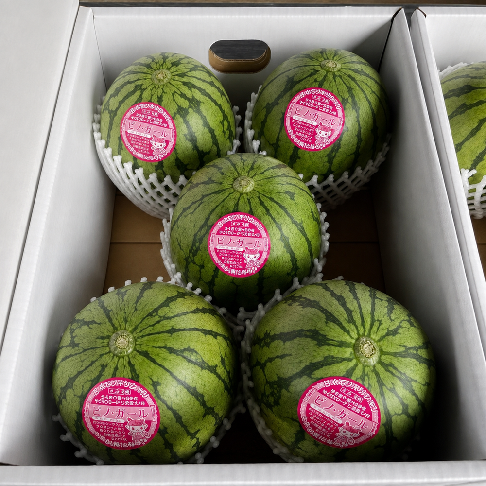 Aomori Pino Girl Kodama Watermelon 青森 Pino Girl 小玉西瓜