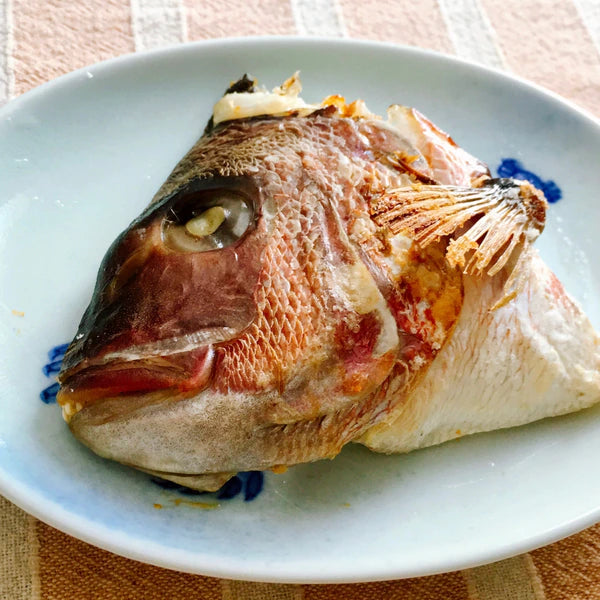 Grilled Sea Bream Head Shoyu Flavored 鯛魚頭燒(醬油味)