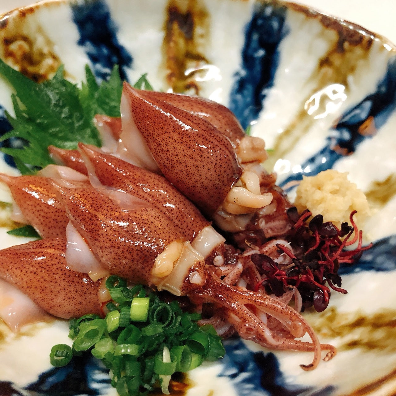 Boiled Firefly Squid (Hotaru ika) 水煮螢火蟲魷魚