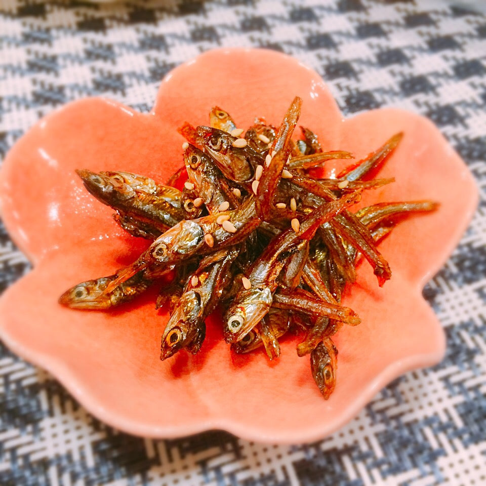 Candied Sardines (tazukuri) 日式蜜汁小魚乾