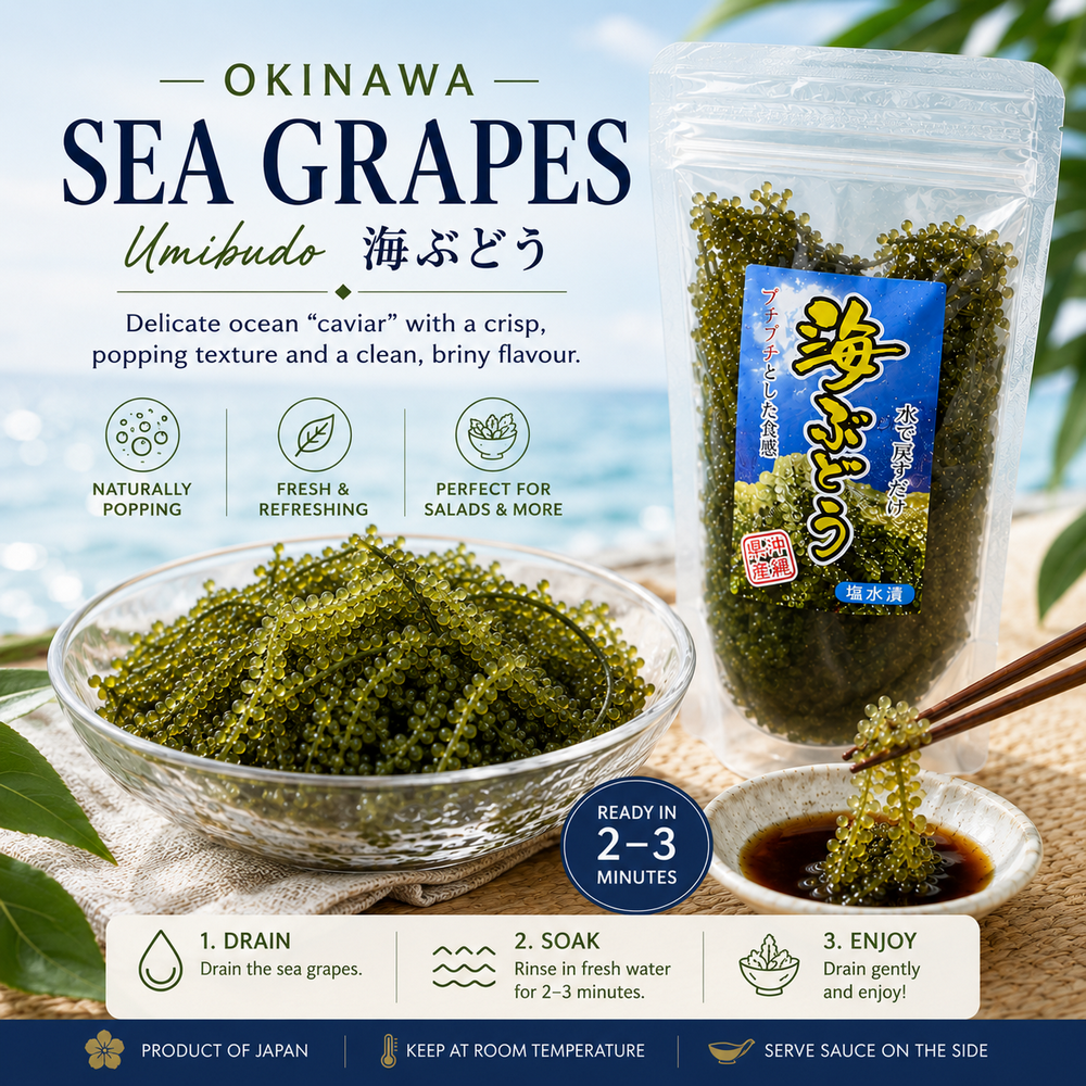 Okinawa Sea Grapes (Umibudo)