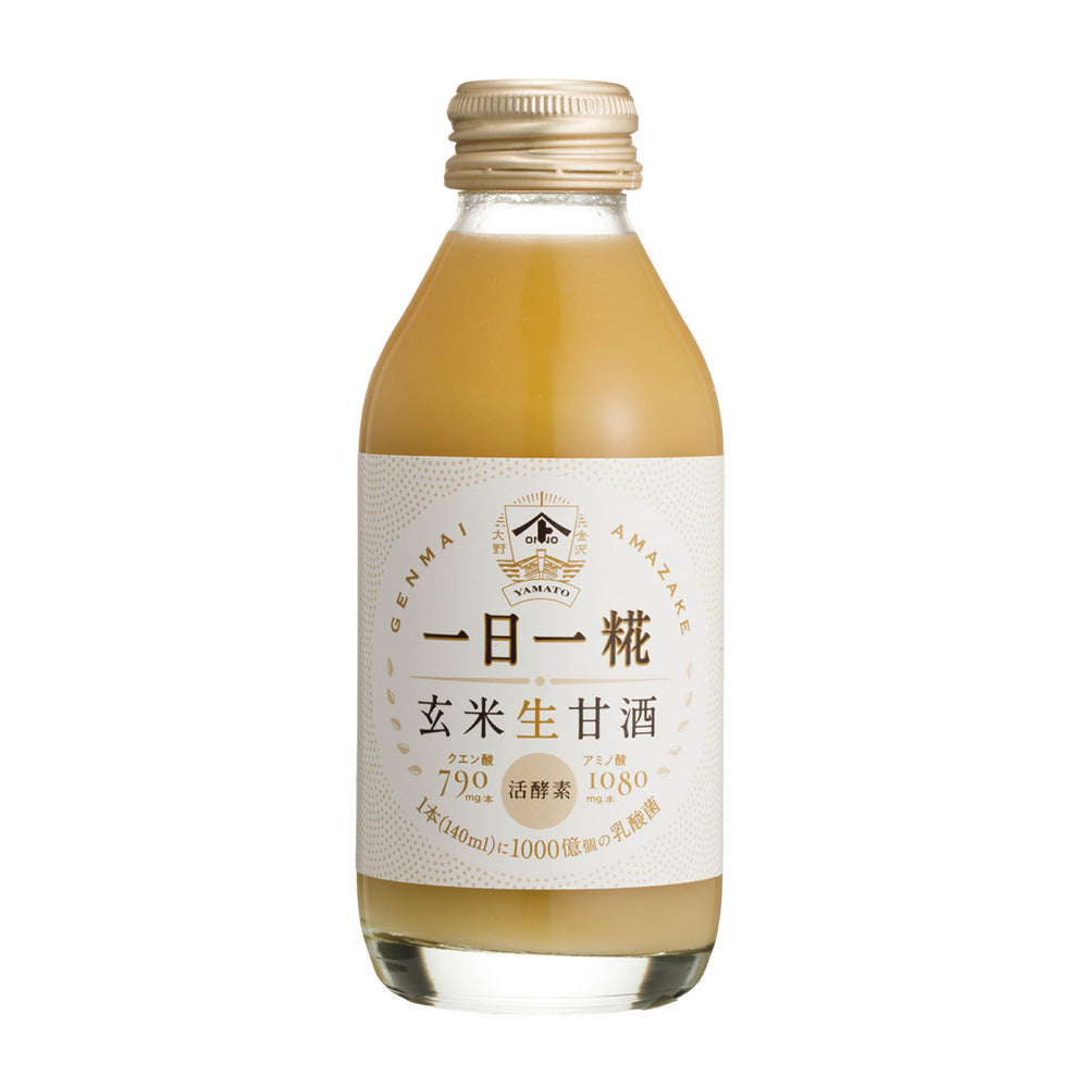 Raw Brown Rice Amazake with Lactic Acid Bacteria 140ml