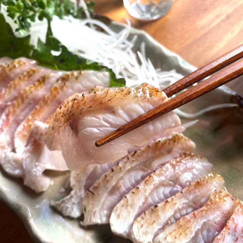 Nodoguro Sashimi Loin (Aburi) 急凍赤鯥(黑喉)刺身