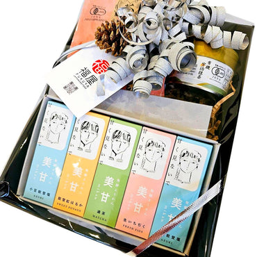 Wagashi Yokan & Green Tea Gift Set