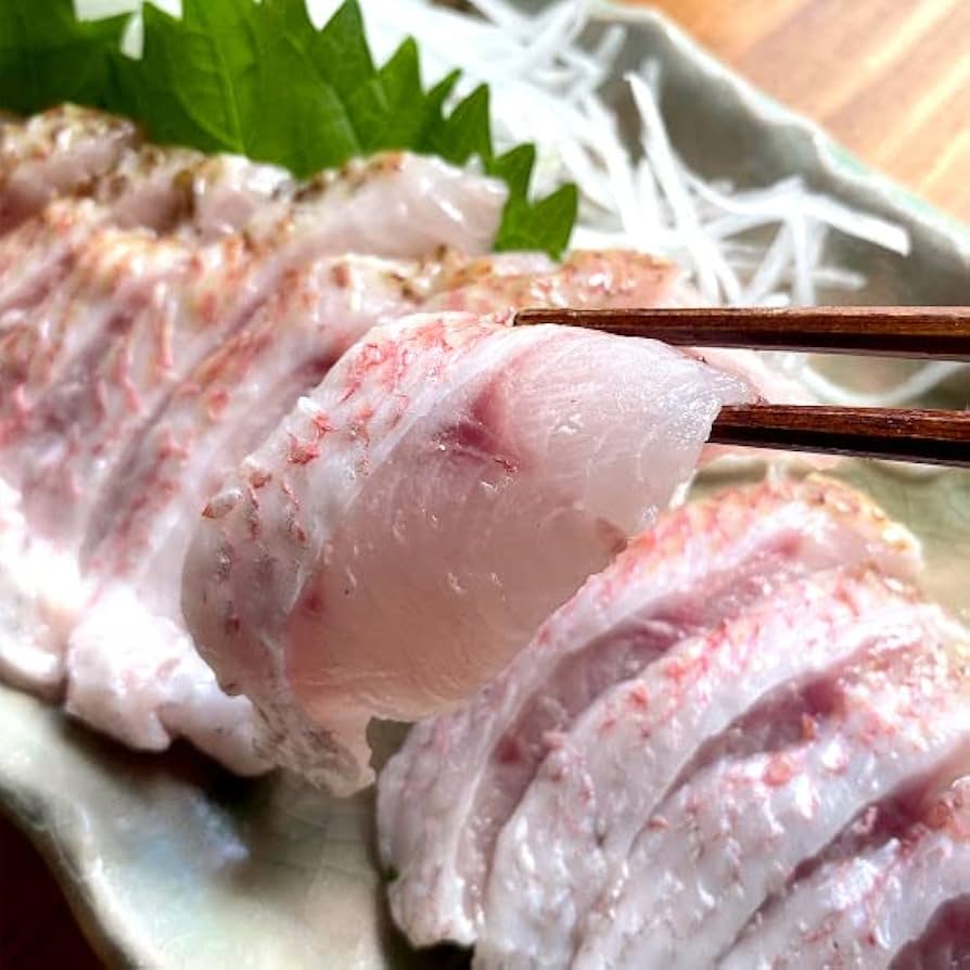 Nodoguro Sashimi Loin (Aburi) 急凍赤鯥(黑喉)刺身