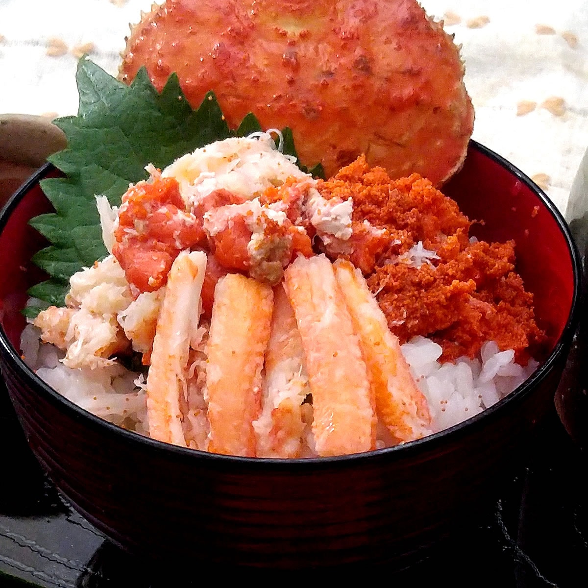 Female Snow Crab Shell Delicacy (sekogani) 新鮮香箱蟹甲羅盛