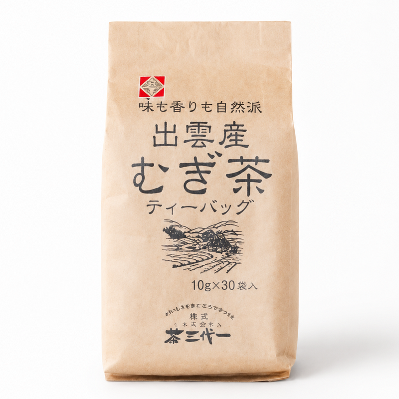 Chasandai Izumo Mugicha (Barley tea) 10g x 30 bags (Non-caffeine)