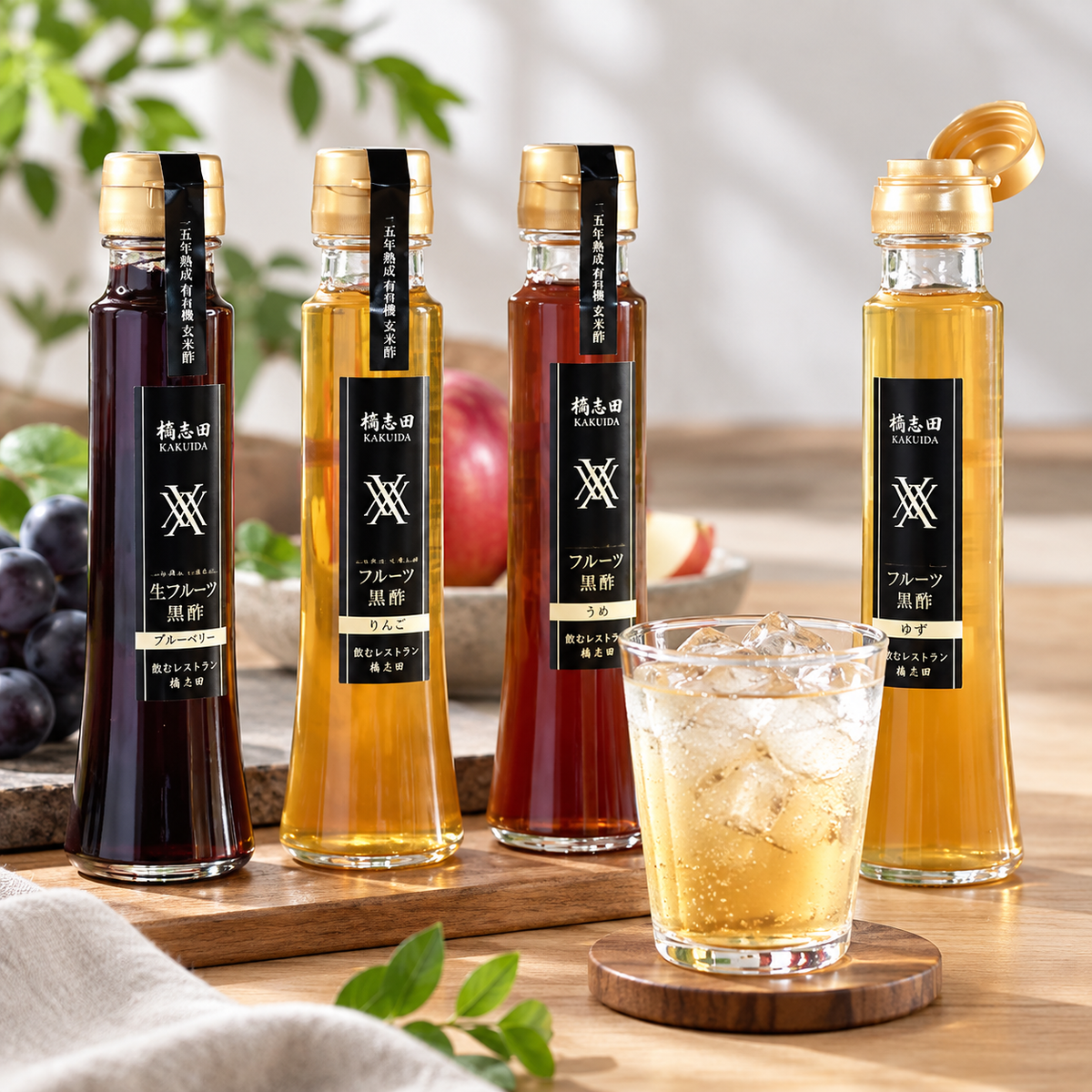 Kakuida Fresh Fruit Black Vinegar