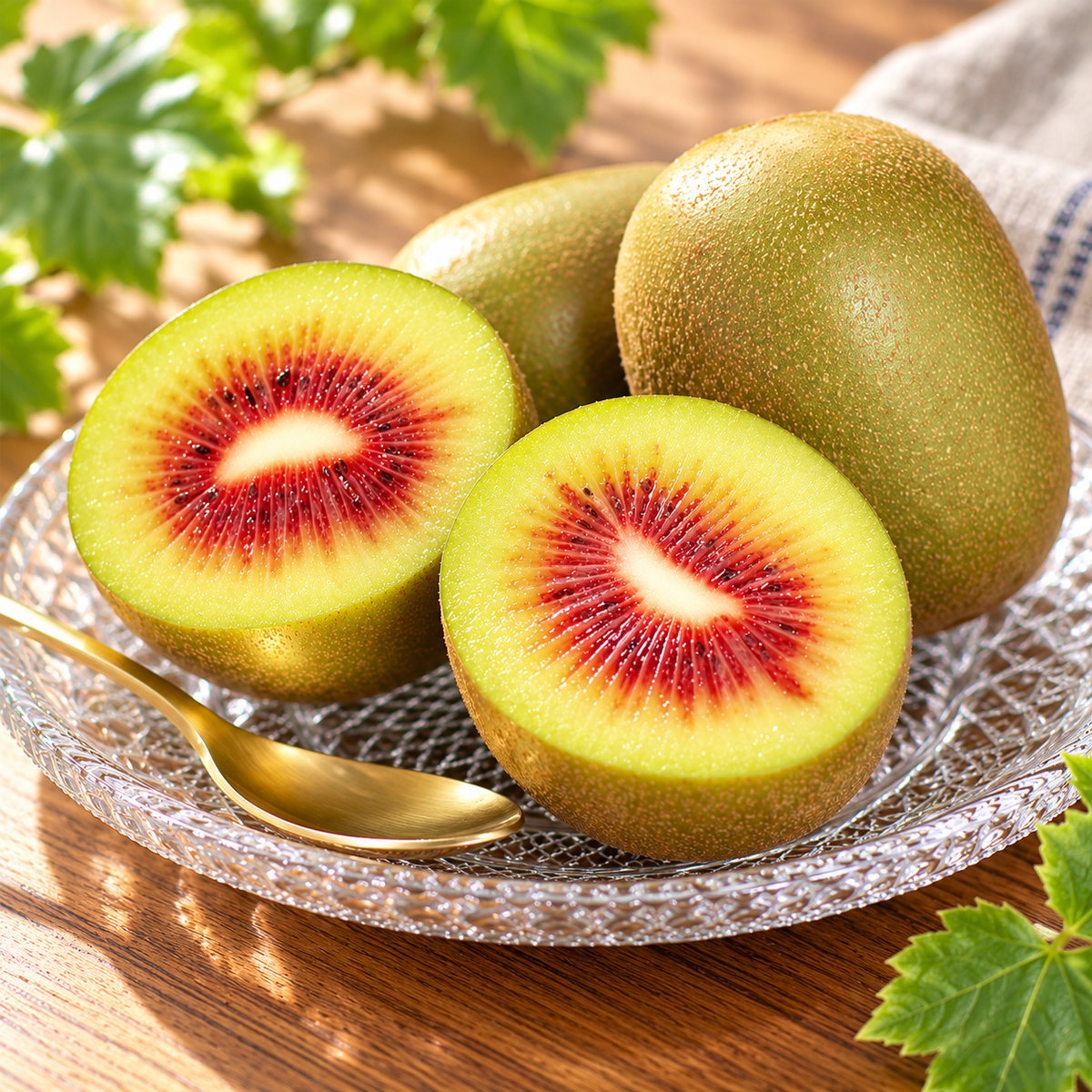 Rainbow Red Kiwi Fruit