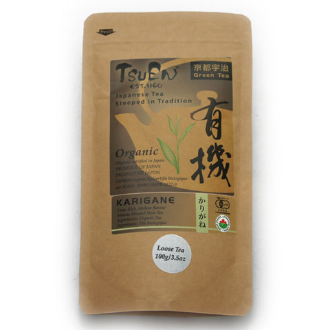 Organic Karigane Loose Tea 100g 有機莖茶葉