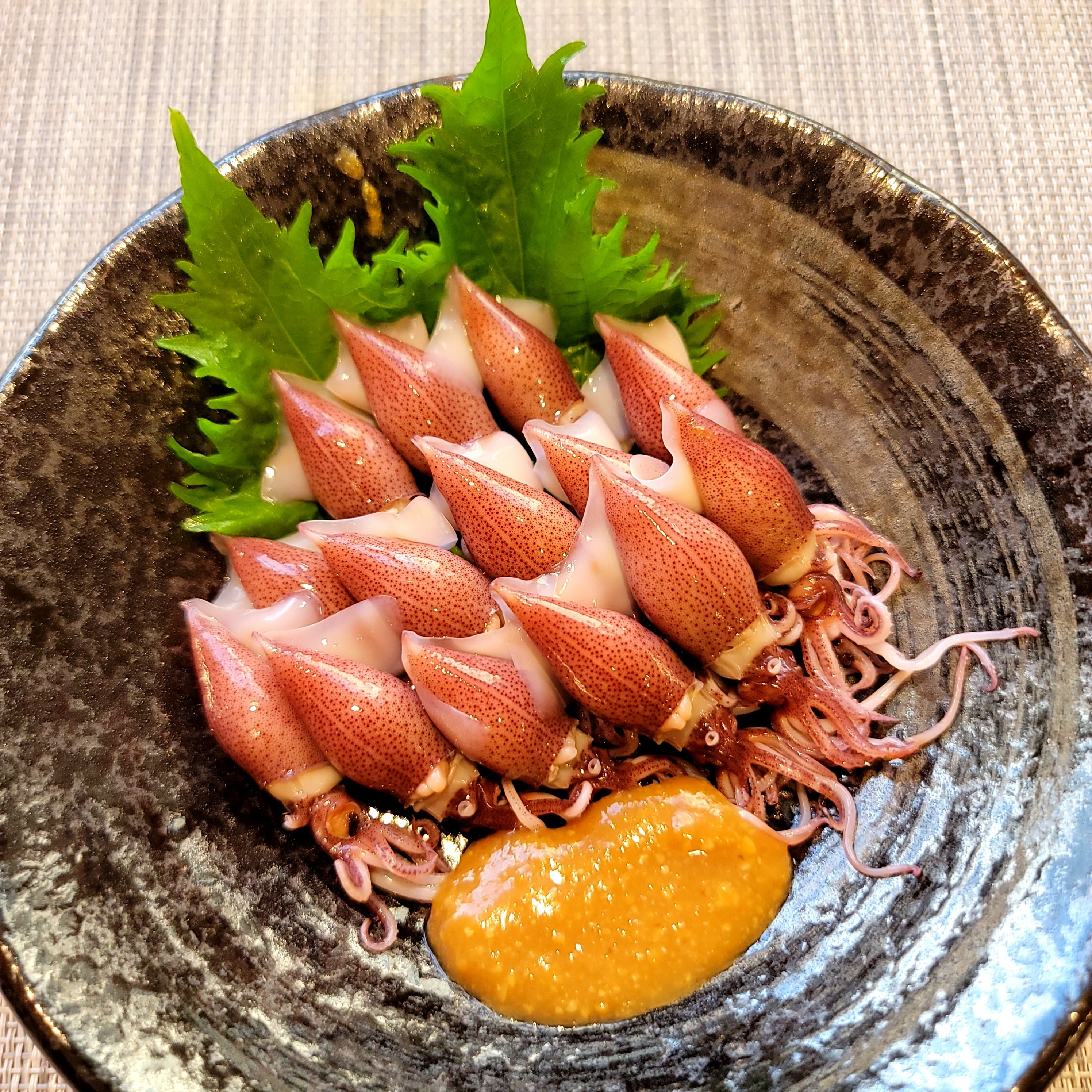 Boiled Toyama Firefly Squid (Hotaru ika) 富山水煮螢火蟲魷魚