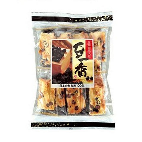 Maruhiko Black Soybean Rice Crackers 丸彦製菓 豆一番
