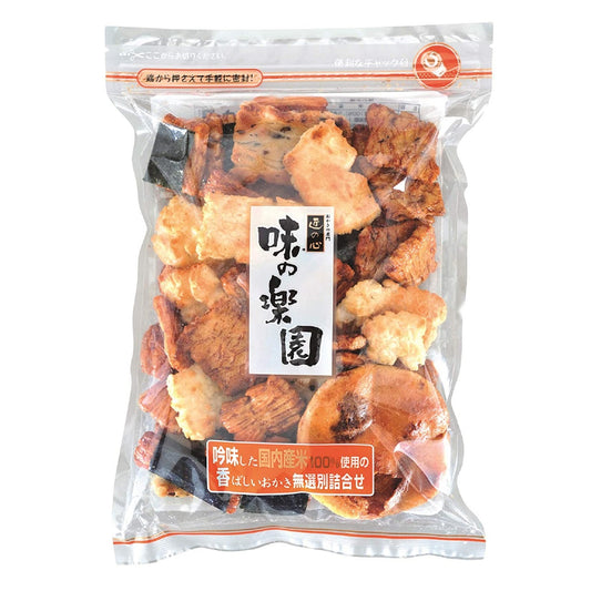 Maruhiko Confectionery Rice Crackers 丸彦製菓 味の楽園