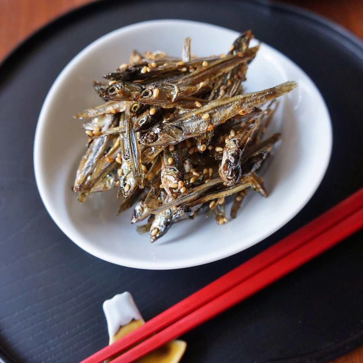 Candied Sardines (tazukuri) 日式蜜汁小魚乾